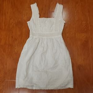 Anthropologie Maeve White Dress. SIZE 2